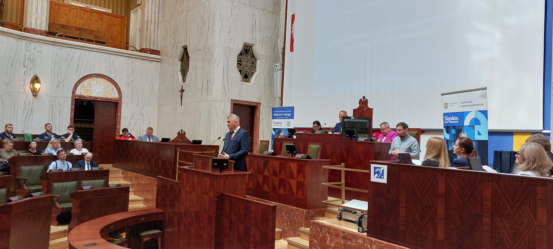 Konferencja w Sejmiku Osób z Niepełnosprawnością na Śląsku